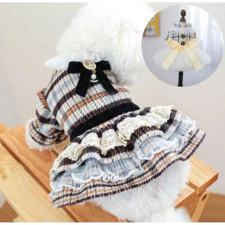 Dress anjing rajut