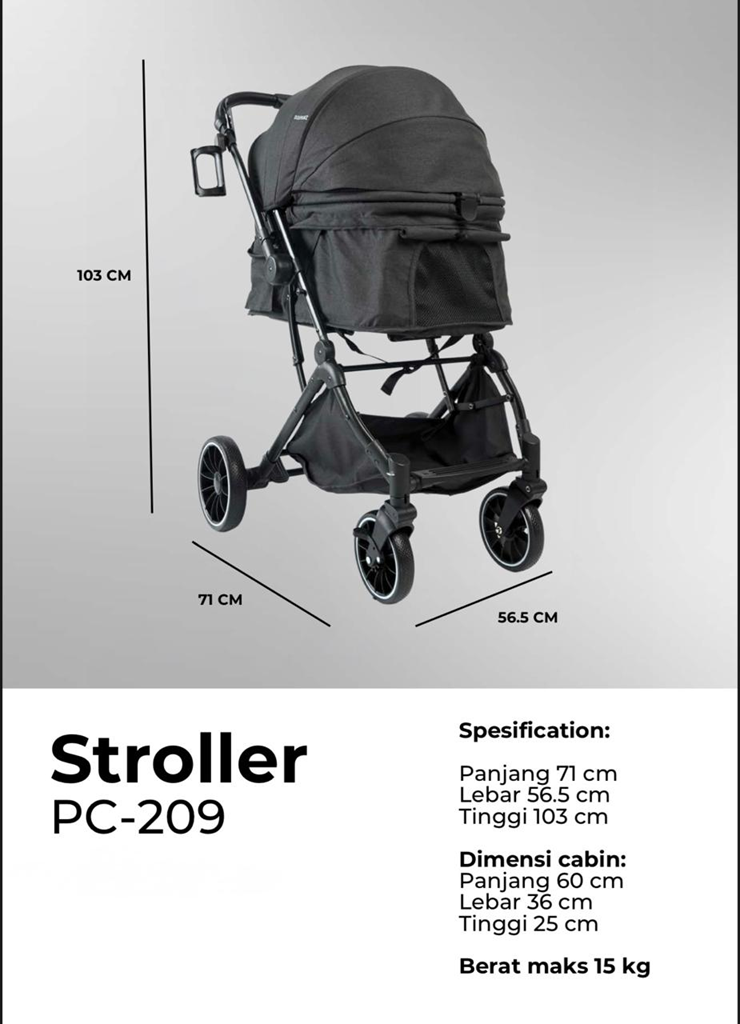 Stroller Anjing Kucing